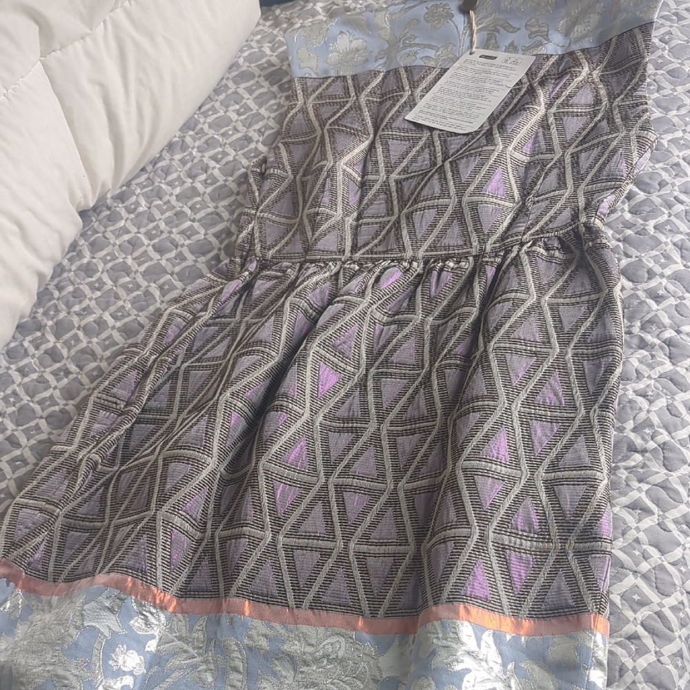SUNO Multicolor Geometric Dress - Picture 2 of 3